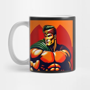 Spartan Strong Comic Book Style Mug